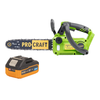 Procraft PKA42Libb Akku Kettensaege 20 V 304 mm Brushless 1x Akku 4 0 Ah ohne Ladegeraet 0 - toolbrothers