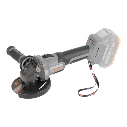 Procraft Industrial AG125Abb Akku Winkelschleifer 20 V 125 mm Brushless 1x Akku 2 0 Ah ohne Ladegeraet 1 - toolbrothers