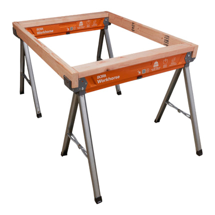 BORA Workhorse X Arbeitsbock Paar 970 x 760 mm PM 3350T 1200 kg Gesamttragfaehigkeit 4 - toolbrothers