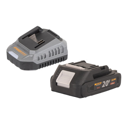 Procraft PHA30bb Akku Bohrhammer 20 V 2 8 J SDS plus Brushless 1x Akku 2 0 Ah Ladegeraet 3 - toolbrothers