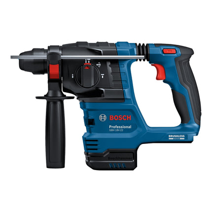 Bosch GBH 18V 22 Professional Akku Bohrhammer 18 V 1 9 J SDS Plus Brushless 1x Akku 4 0 Ah Ladegeraet L Boxx 1 - toolbrothers