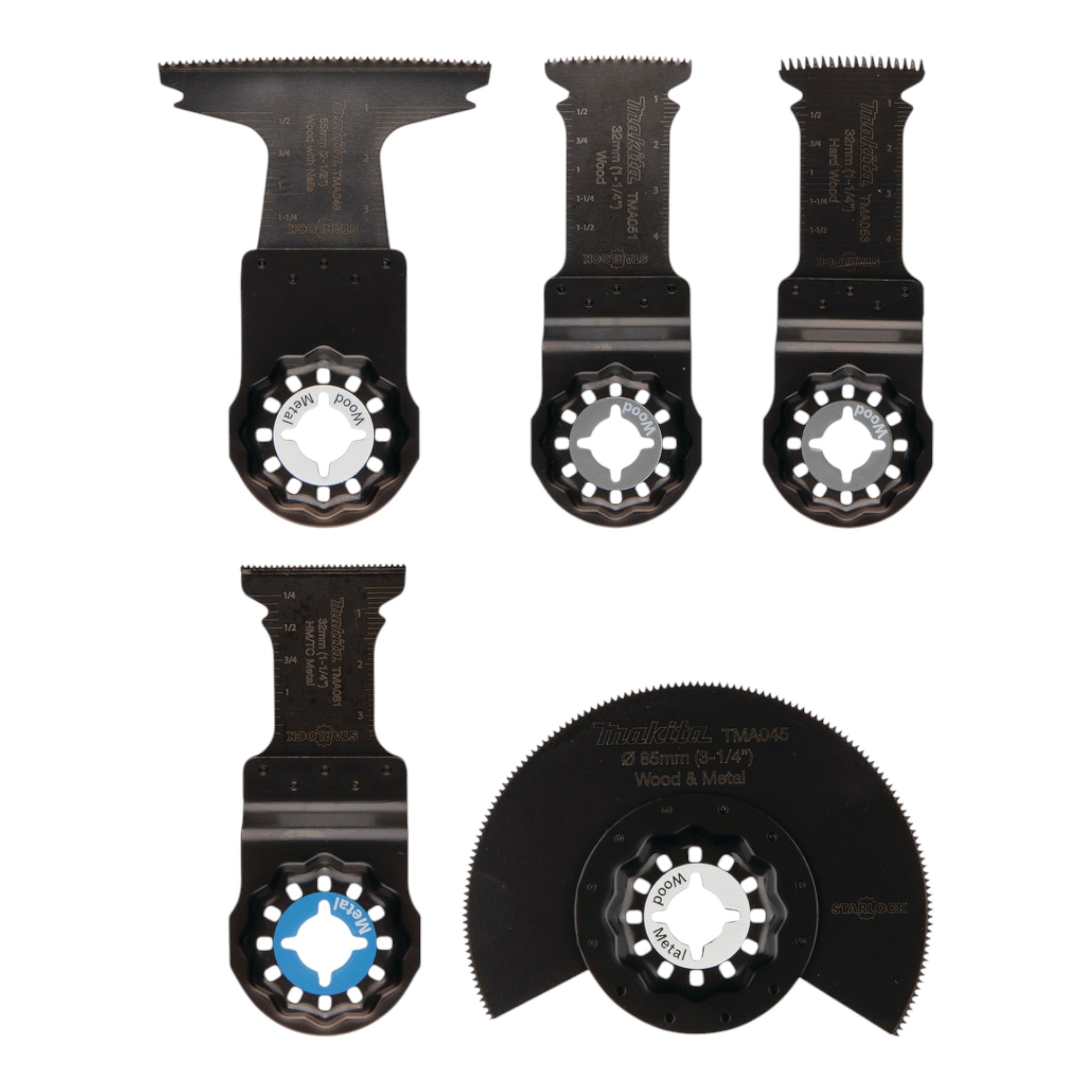 Makita E 24935 Multifunktionswerkzeug Set 5 tlg Starlock  1 - toolbrothers