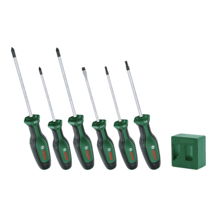 Bosch Schraubendreher Magnetisierer 6 tlg Set 1600A02W7L PZ1 PZ2 PH2 TX20 TX25 1 - toolbrothers