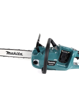 Makita DUC 353 G2 Akku Kettensäge 36V ( 2x18V ) Brushless 35 cm + 2x 6,0 Ah Akku - ohne Ladegerät - Toolbrothers