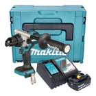 Makita DHP 492 RG1J Akku Schlagbohrschrauber 18 V 141 Nm Brushless 1x Akku 6 0 Ah Ladegeraet Makpac 0 - toolbrothers