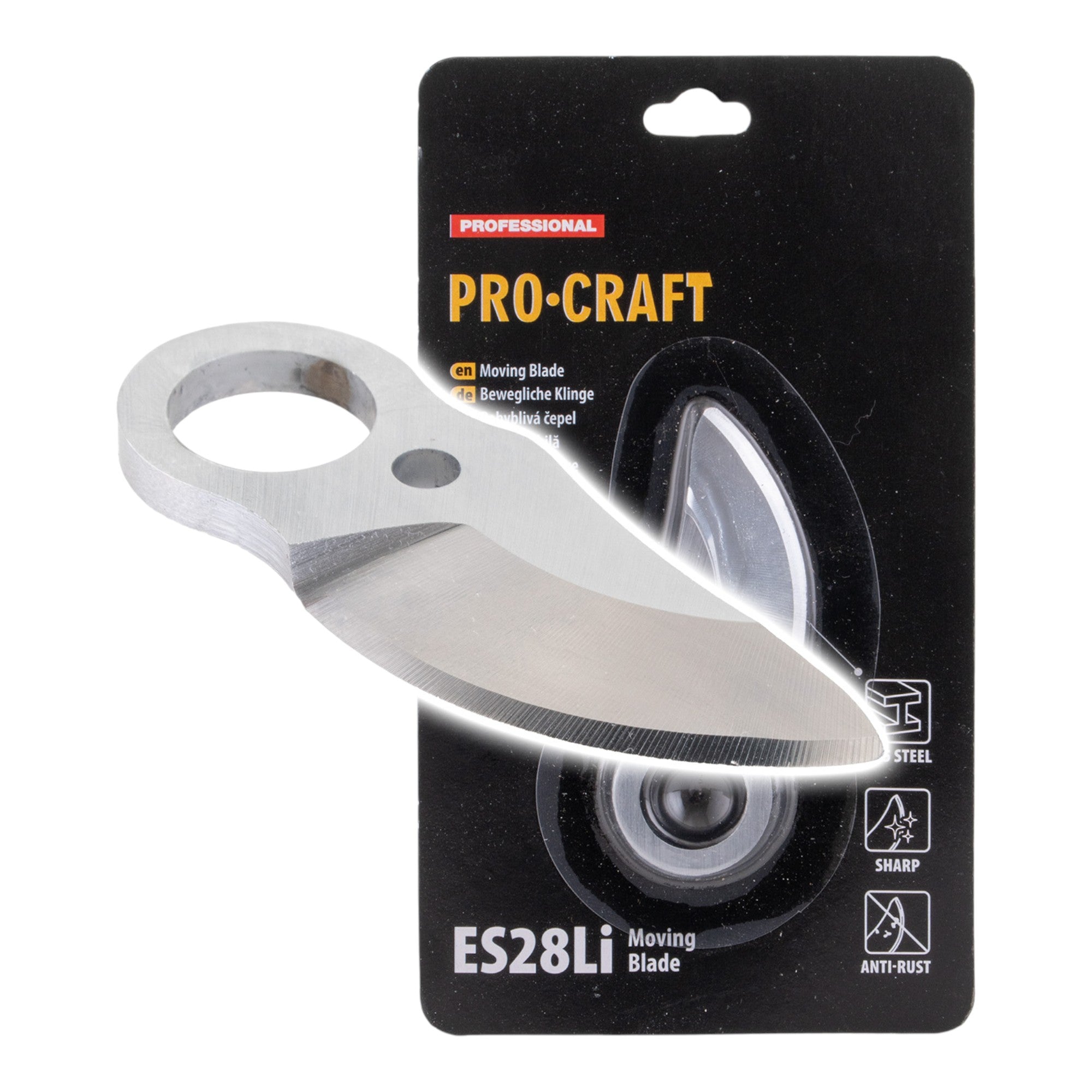 Procraft ES28Li Moving Blade Ersatz Oberklinge fuer Akku Astscheren ES25Li ES28Li 0 - toolbrothers