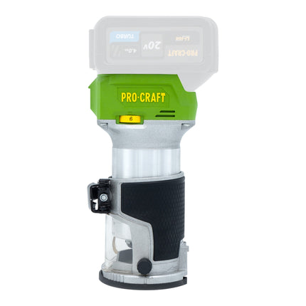 Procraft POB24bb Akku Multifunktionsfraese 20 V 6 8 mm Brushless 1x Akku 2 0 Ah RHINO Toolcase ohne Ladegeraet 1 - toolbrothers