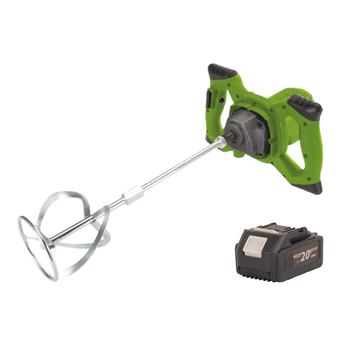 Mieszadło akumulatorowe Procraft PMM20 20 V bezszczotkowe + 1x akumulator 4,0 Ah - bez ładowarki