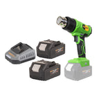 Procraft PH24bb Akku Heissluftpistole 20 V 50 550 C 2x Akku 4 0 Ah Ladegeraet 0 - toolbrothers