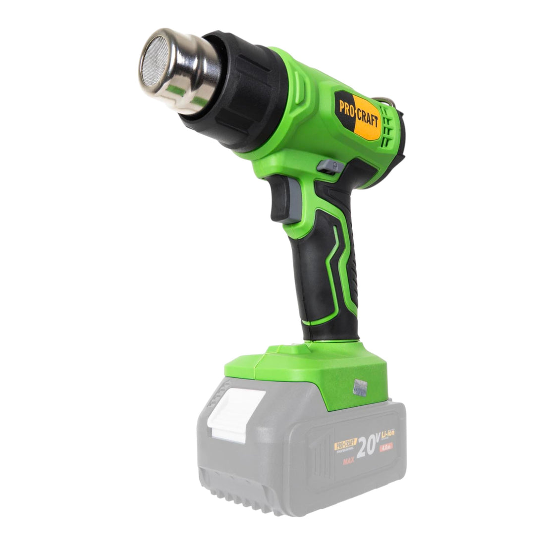 Akumulatorowa opalarka Procraft PH24bb 20 V 50 - 550 °C + 2x akumulator 4,0 Ah + ładowarka + walizka narzędziowa RHINO