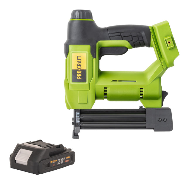 Procraft PEH20 Akku Tacker 20 V 15 32 mm 1x Akku 2 0 Ah ohne Ladegeraet 0 - toolbrothers