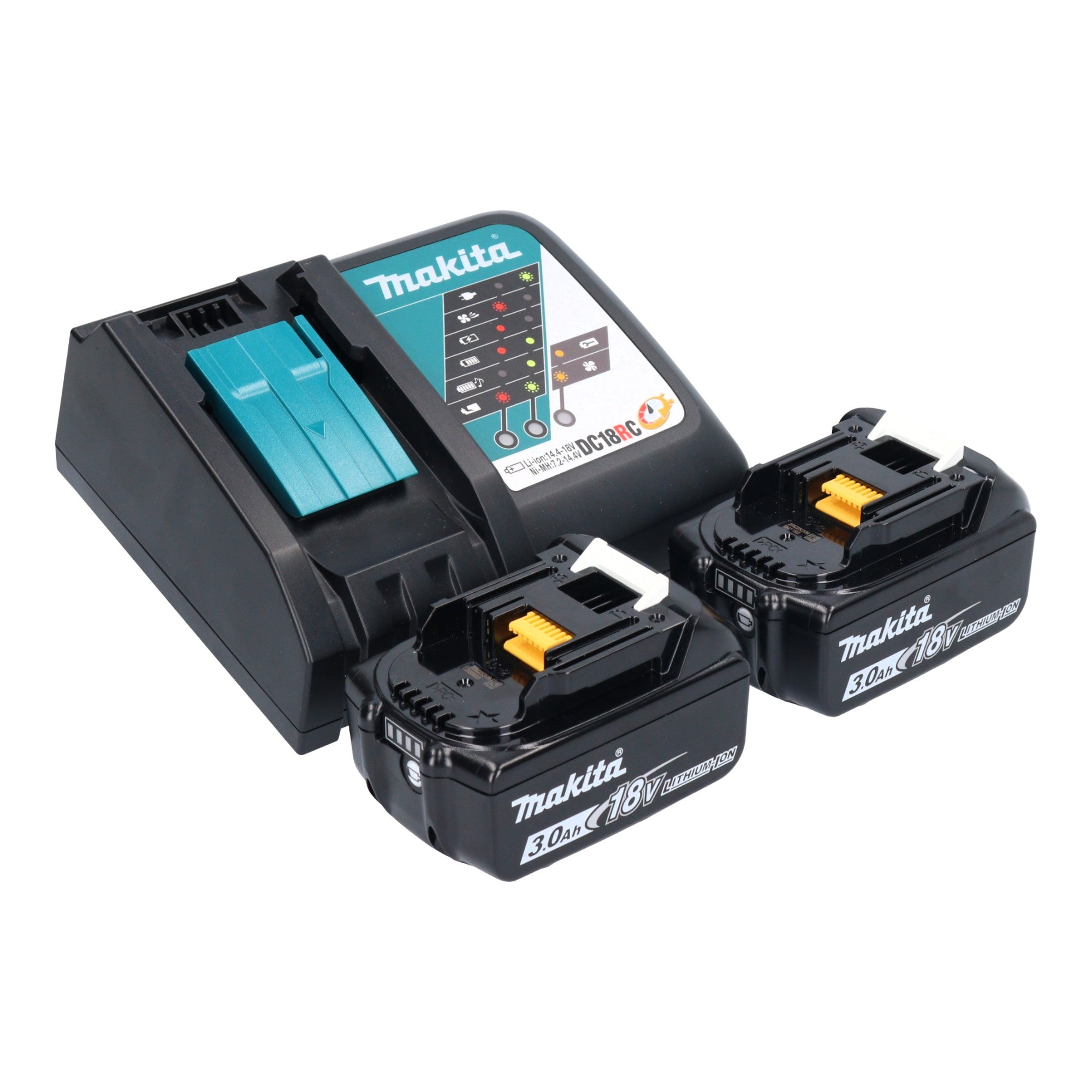 Makita DCL 286 FRF2 Akku Staubsauger 18 V 0 25 l Brushless 2x Akku 3 0 Ah Ladegeraet 2 - toolbrothers