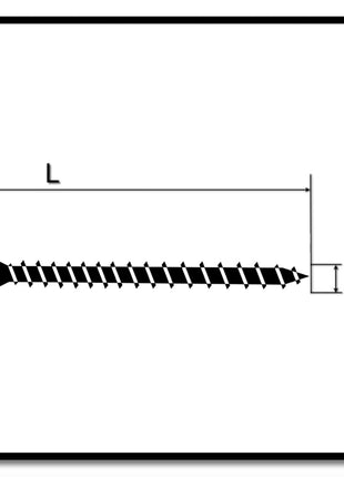 HECO UNIX-top Dielenschraube 4,5 x 60 mm 1000 Stk. Torx T-20 Linsensenkkopf Vollgewinde verzinkt A2K ( 2x 46510 ) - Toolbrothers