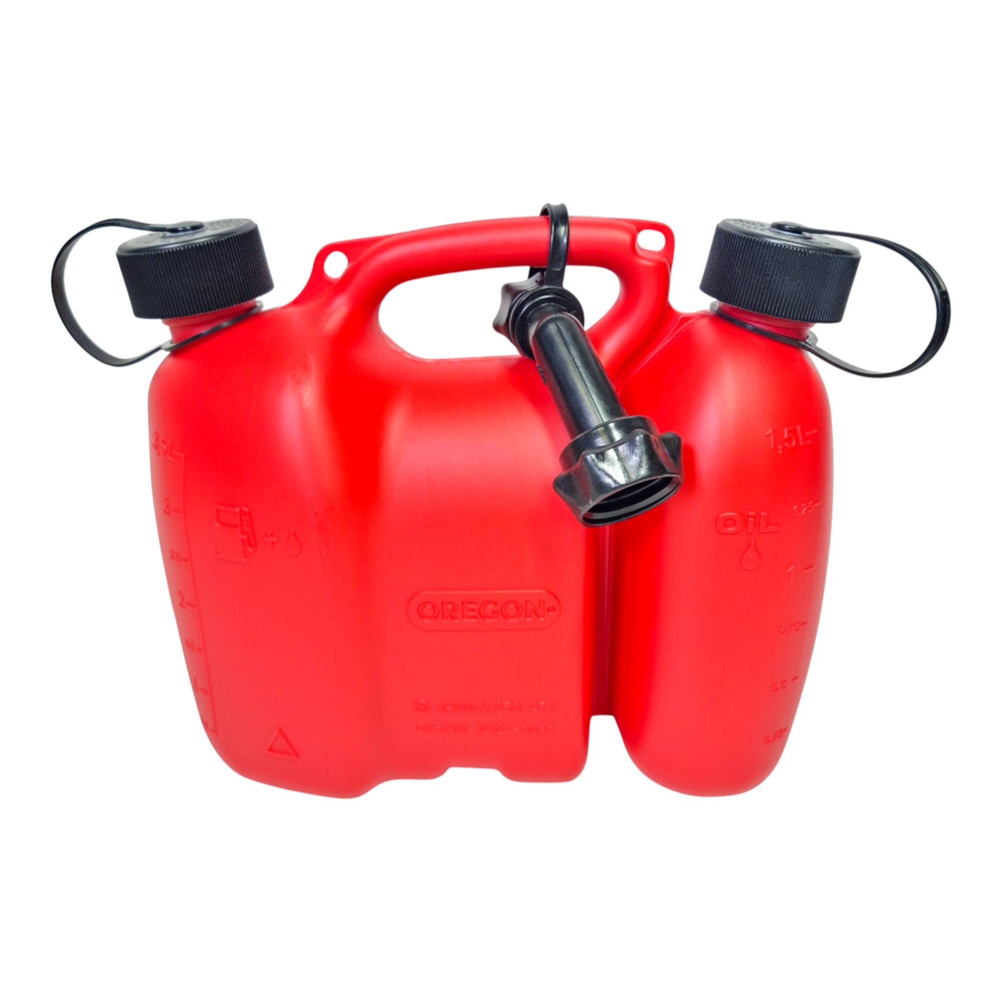 Oregon Kombikanister 3 1 5 l rot fuer Kraftstoff und Kettenoel 562410  1 - toolbrothers