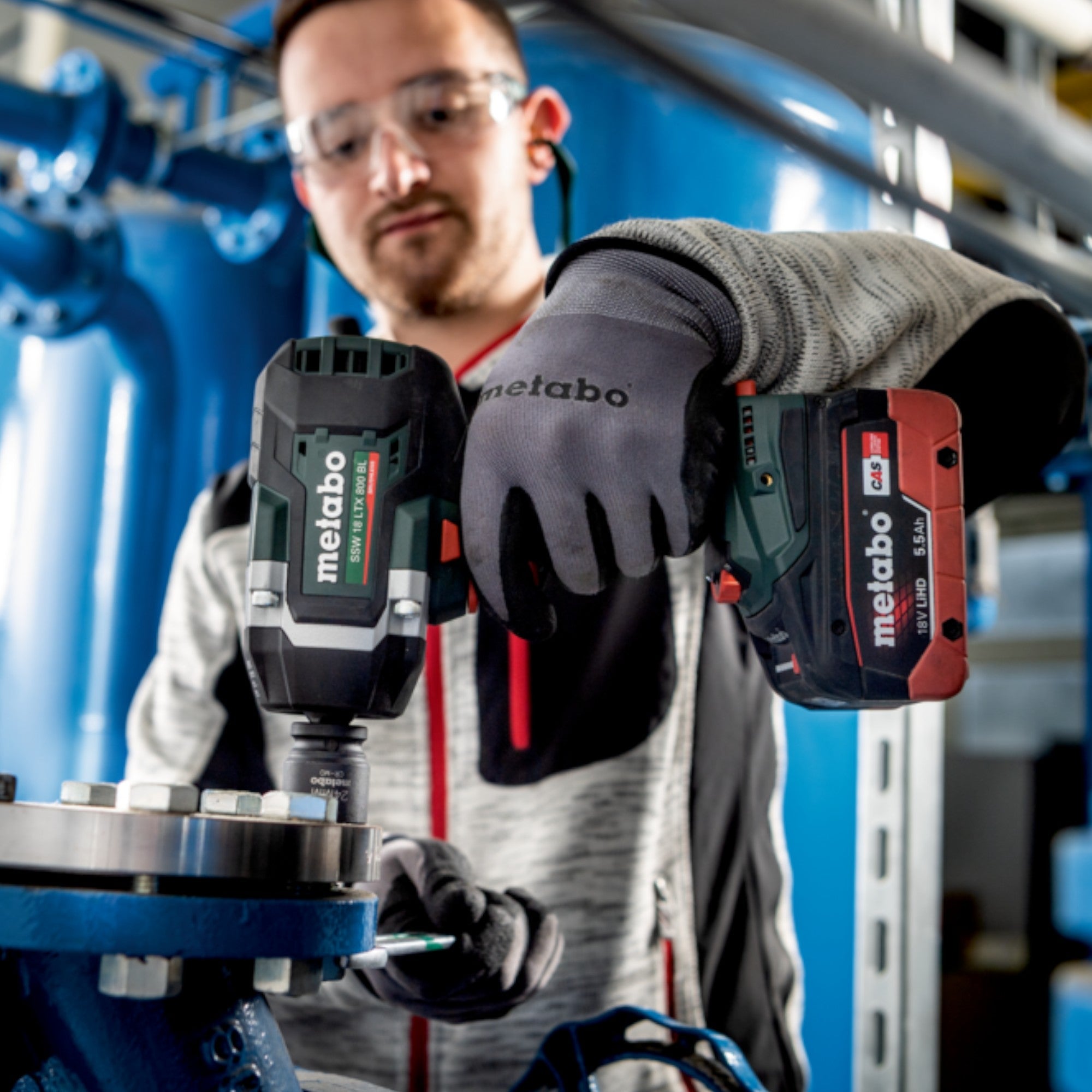 Metabo SSW 18 LTX 800 BL Akku Schlagschrauber 18 V 800 Nm 1 2 602403850 Brushless Solo ohne Akku ohne Ladegeraet 1 - toolbrothers