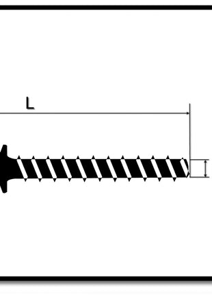 HECO MULTI-MONTI-plus SS Betonschraube 7,5 x 60 mm 150 Stk. SW 10 Sechskantkopf verzinkt A2K ( 3x 48393 ) - Toolbrothers