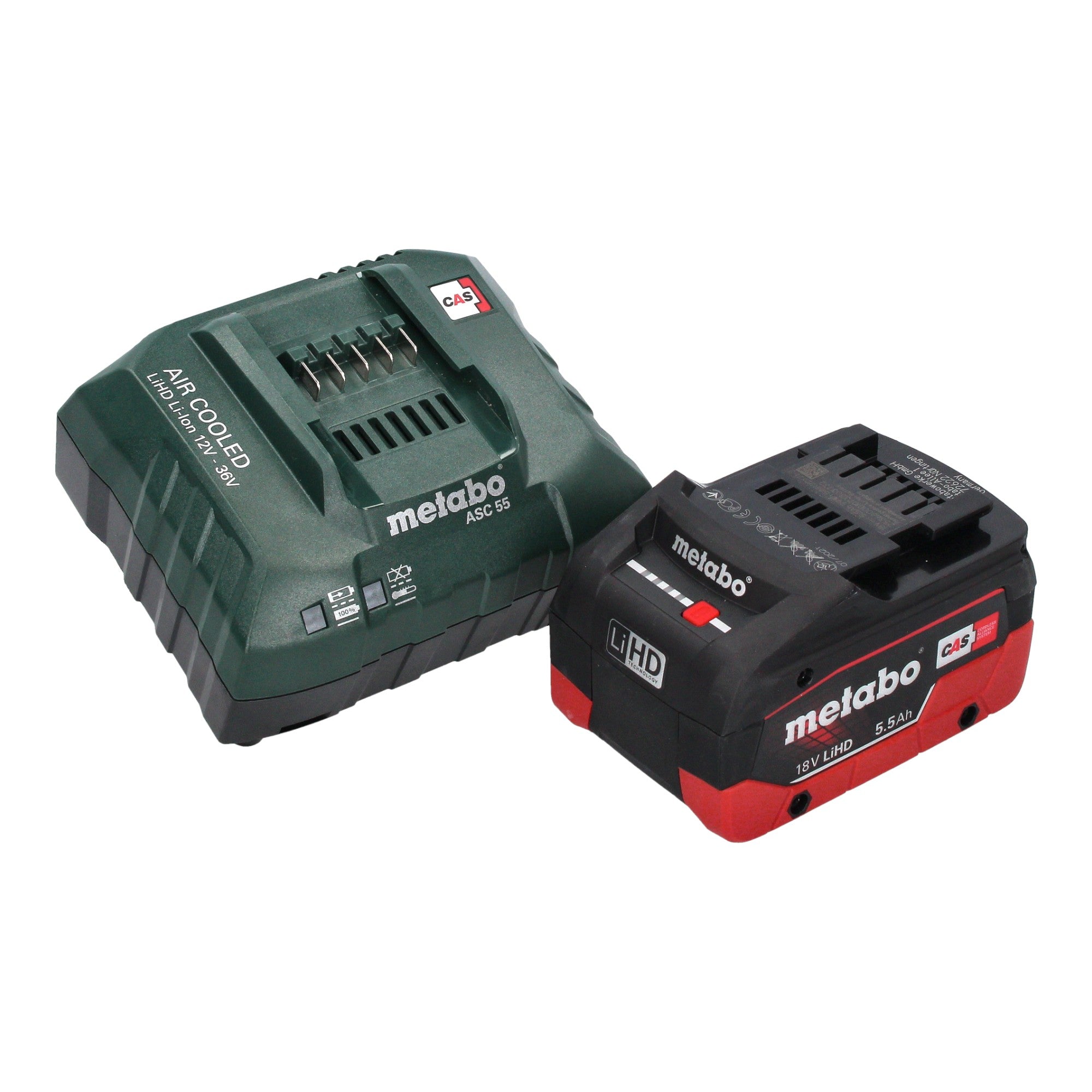 Metabo SSW 18 LTX 300 BL Akku Schlagschrauber 18 V 300 Nm 1 2 Brushless 1x LiHD Akku 5 5 Ah Ladegeraet 2 - toolbrothers
