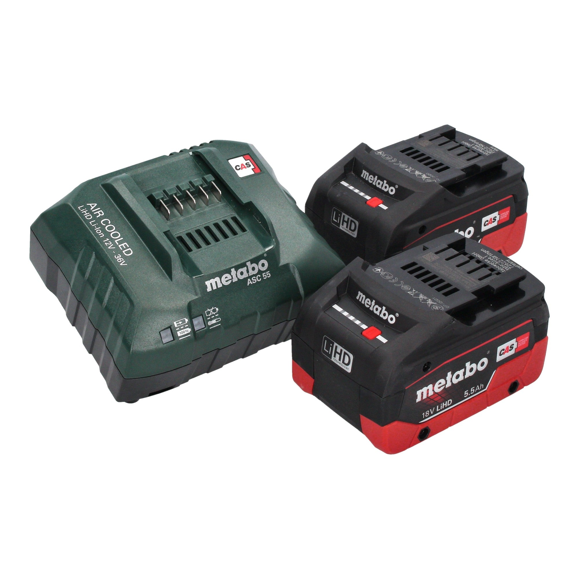 Metabo SSW 18 LTX 300 BL Akku Schlagschrauber 18 V 300 Nm 1 2 Brushless 2x LiHD Akku 5 5 Ah Ladegeraet 2 - toolbrothers