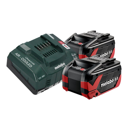 Metabo SSW 18 LTX 550 BL Akku Schlagschrauber 18 V 550 Nm Brushless 2x LiHDX Akku 8 0 Ah Ladegeraet metaBOX 3 - toolbrothers