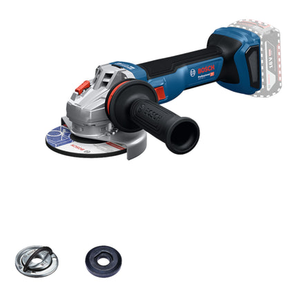 Bosch GWS 18V 11 Professional Akku Winkelschleifer 18 V 125 mm Brushless L Boxx 06019N4102 ohne Akku ohne Ladegeraet 1 - toolbrothers
