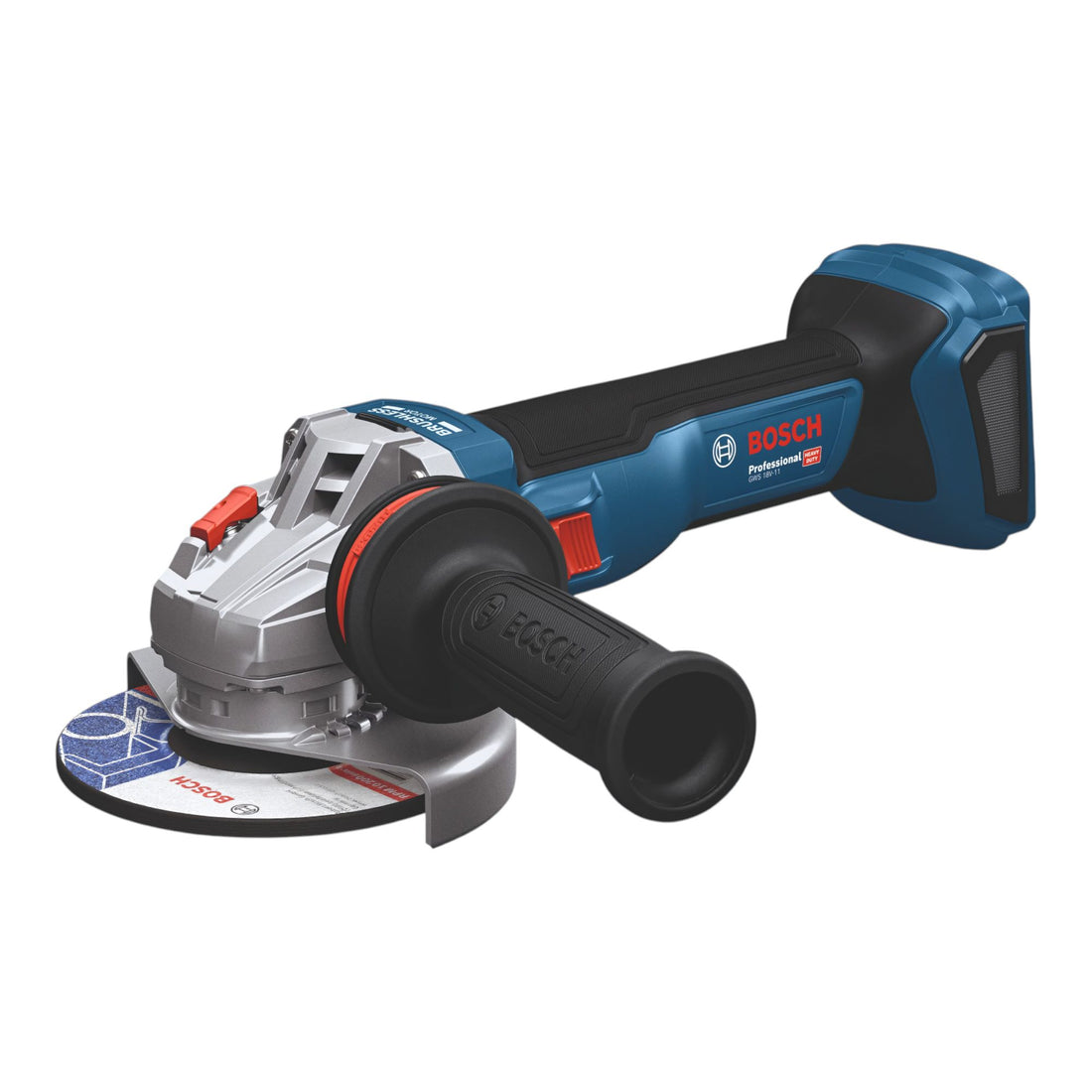 Akumulatorowa szlifierka kątowa Bosch GWS 18V-11 Professional 18 V 125 mm bezszczotkowa + L-Boxx ( 06019N4102 ) - bez akumulatora, bez ładowarki