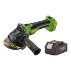 Procraft PGA22 BB Akku Winkelschleifer 20 V 125 mm Brushless 1x Akku 4 0 Ah ohne Ladegeraet 0 - toolbrothers