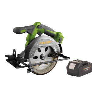 Procraft PCA32 BB Akku Handkreissaege 20 V 165 mm Brushless 1x Akku 4 0 Ah ohne Ladegeraet 0 - toolbrothers