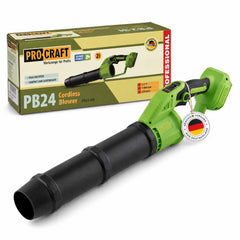 Procraft PB24bb Akku Laubblaeser 20 V Brushless Solo ohne Akku ohne Ladegeraet 0 - toolbrothers