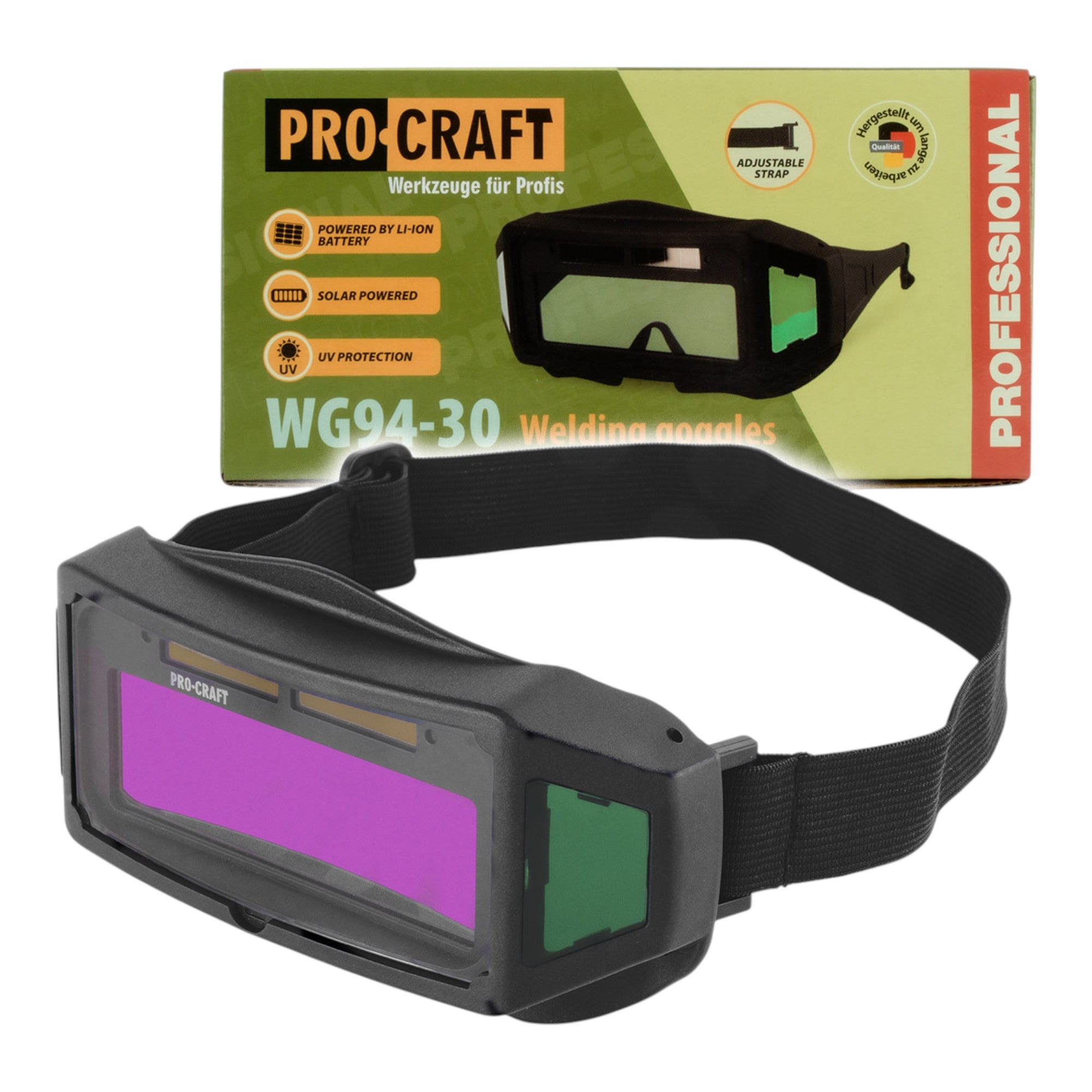 Procraft WG94 30 Schweissschutzbrille 0 - toolbrothers