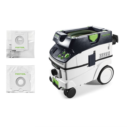 Festool CTL 26 E AC Set Cleantec Absaugmobil 26l Staubkl. L ( 574978 ) + 26x Entsorgungssack + 26x Filtersack - Toolbrothers