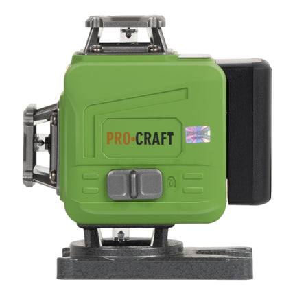 Procraft LE 4GL Akku Linien Kreuzlinienlaser Set 3 7 V 40 m gruen selbstnivellierend inkl Akkus Ladegeraet Zubehoer 3 - toolbrothers