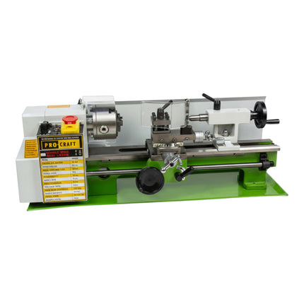 Procraft VMM800 Drehmaschine 550 Watt 350 mm Drehlaenge fuer Stahl und Kunststoff 1 - toolbrothers