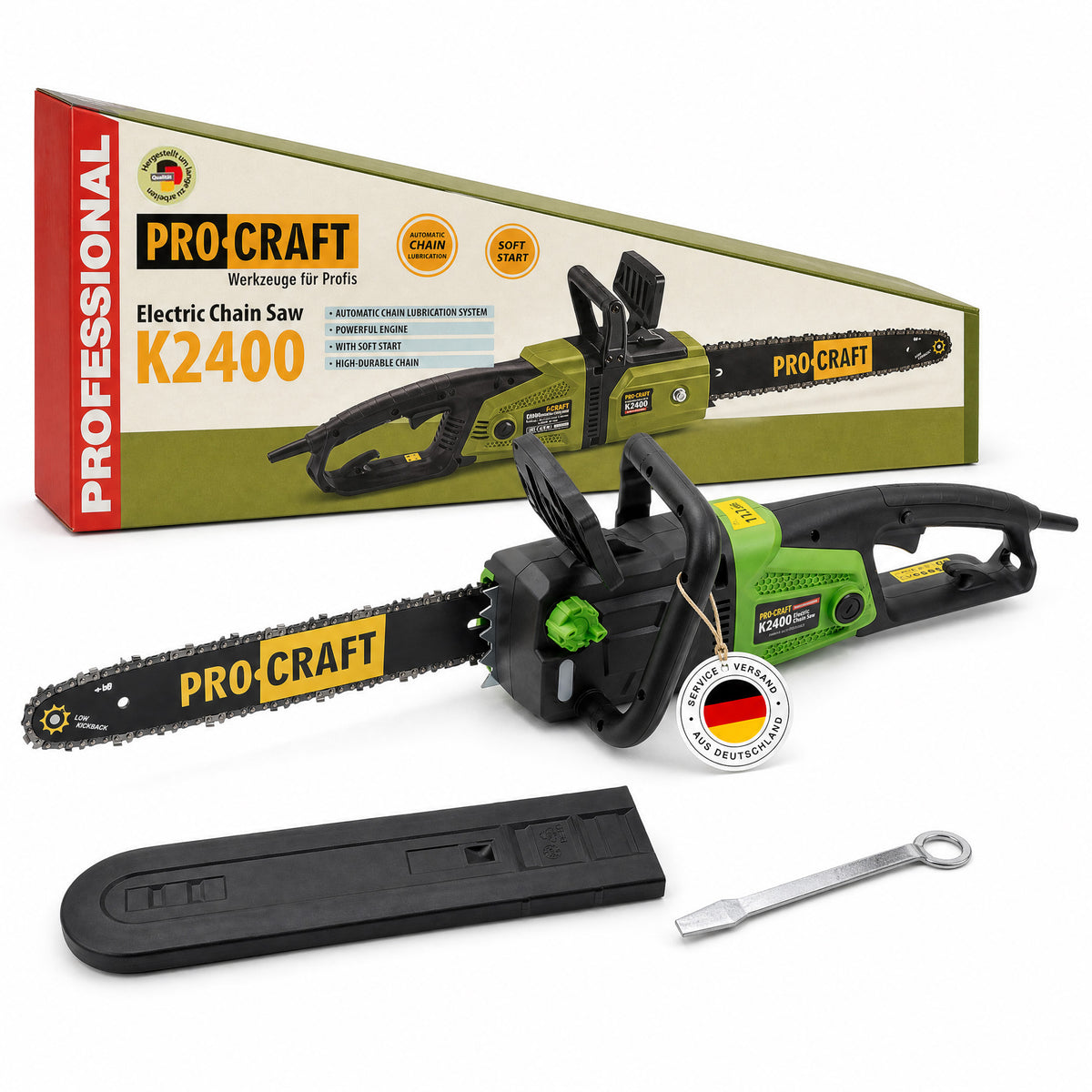 Pilarka łańcuchowa Procraft K2400 2000 Watt 405 mm długości cięcia