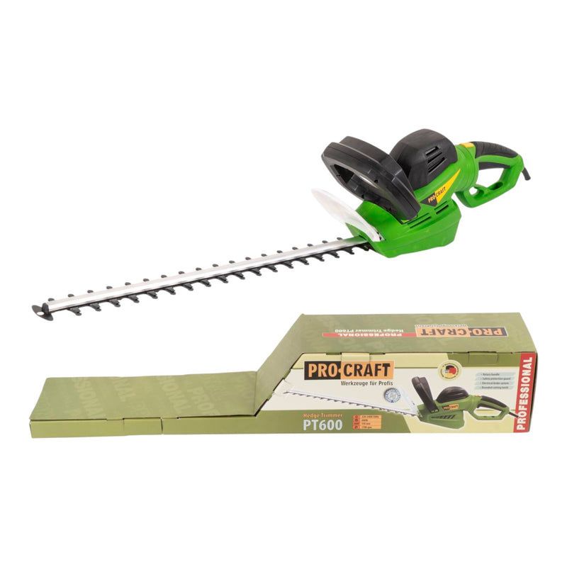 Procraft PT600 Heckenschere 600 Watt 550 mm Schnittlaenge 20 mm Schnittstaerke 0 - toolbrothers