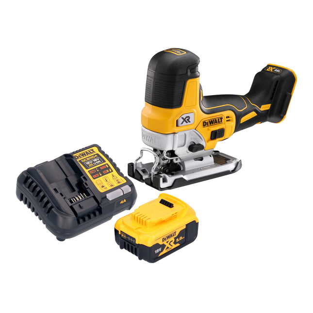 DeWalt DCS 335 P1 Akku Stichsaege 18 V 135 mm Brushless 1x Akku 5 0 Ah Ladegeraet 0 - toolbrothers