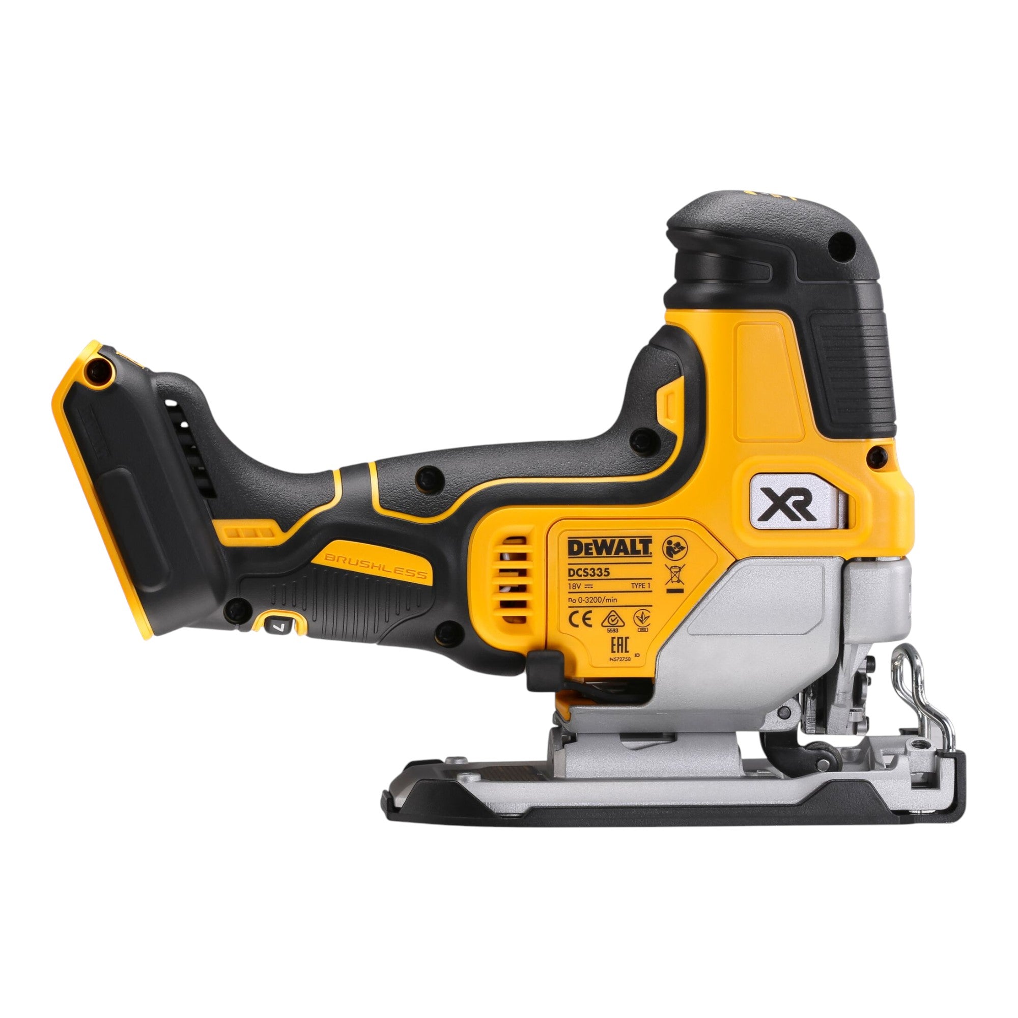 DeWalt DCS 335 H2 Akku Stichsaege 18 V 135 mm Brushless 2x Powerstack Akku 5 0 Ah Ladegeraet 4 - toolbrothers