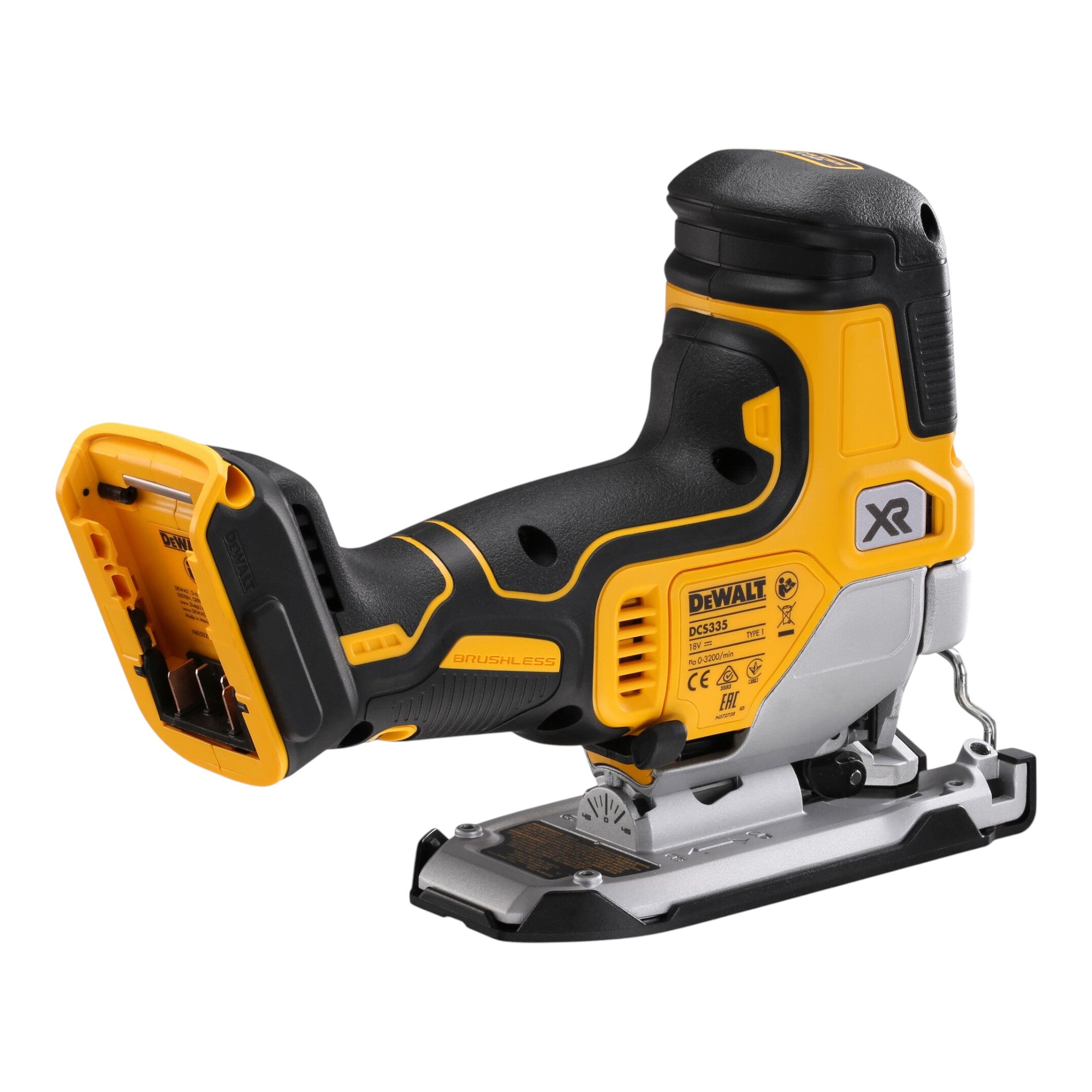 DeWalt DCS 335 H2 Akku Stichsaege 18 V 135 mm Brushless 2x Powerstack Akku 5 0 Ah Ladegeraet 3 - toolbrothers