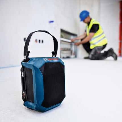 Bosch GPB 18V 1 Professional Baustellen Bluetooth Lautsprecher 18 V 11 W USB C 06014A7000 Solo ohne Akku ohne Ladegeraet 4 - toolbrothers