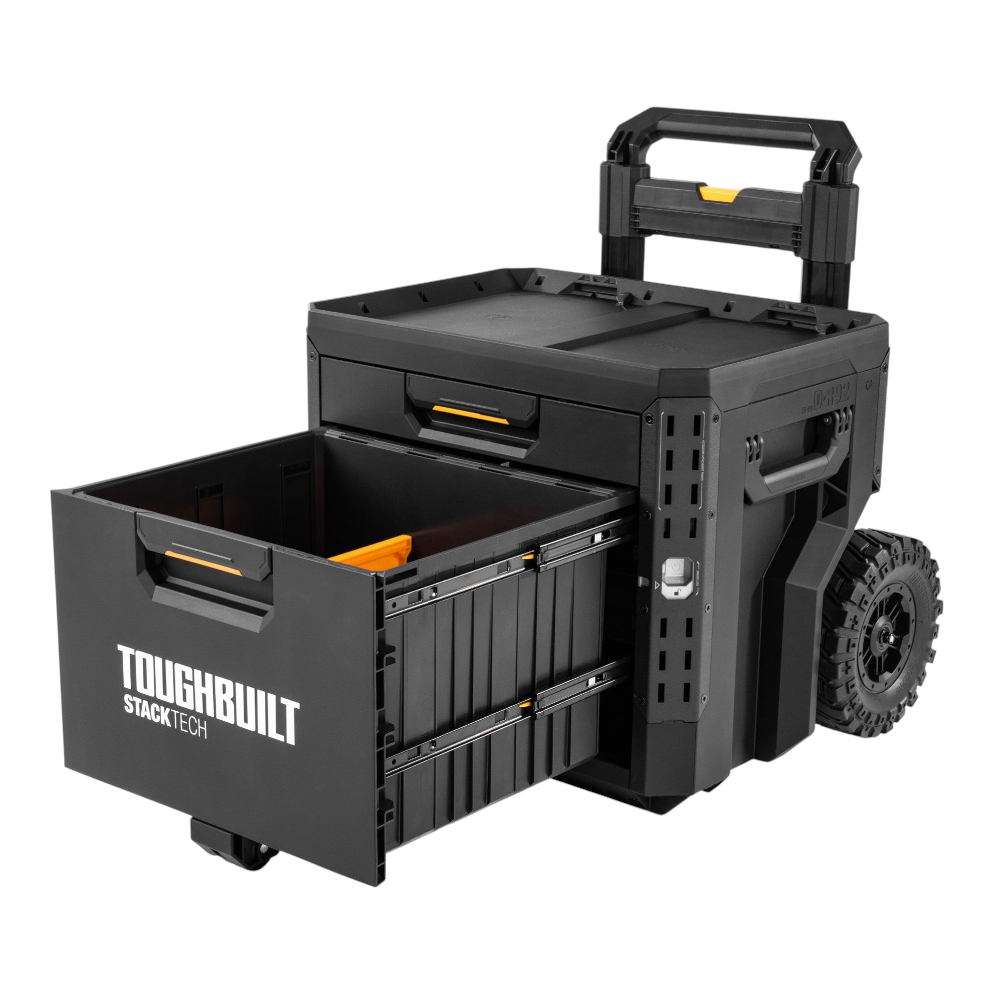 Toughbuilt STACKTECH rollbare Werkzeug Box abschliessbar mit 2 Schubladen TB B1 D R92  3 - toolbrothers