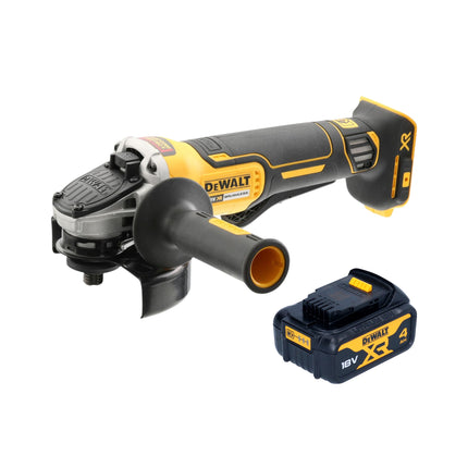 DeWalt DCG 406 N Akku Winkelschleifer 18 V 125 mm Brushless 1x Akku 4 0 Ah ohne Ladegeraet 0 - toolbrothers