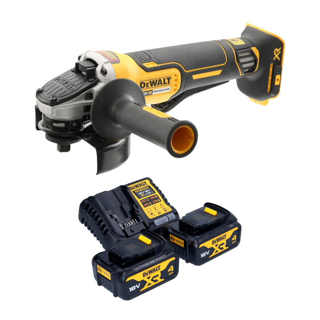 DeWalt DCG 406 M2 Akku Winkelschleifer 18 V 125 mm Brushless 2x Akku 4 0 Ah Ladegeraet 0 - toolbrothers