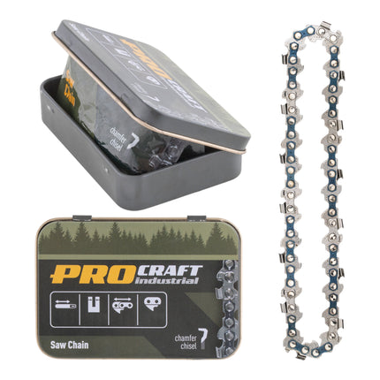 Procraft Industrial P 1 4 28 Saegekette 4 100 mm 1 4 1 1 mm 28 TG in Metallbox fuer Kettensaege  0 - toolbrothers