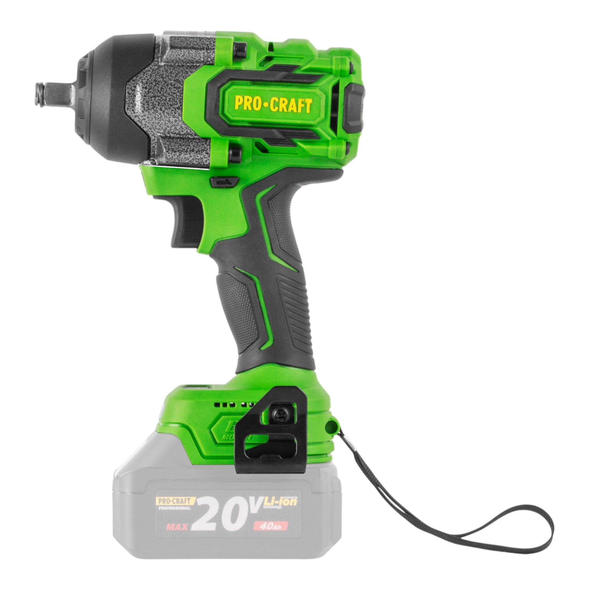 Procraft PWA36bb Akku Schlagschrauber 20 V 850 Nm 1 2 Brushless 1x Akku 4 0 Ah ohne Ladegeraet 2 - toolbrothers