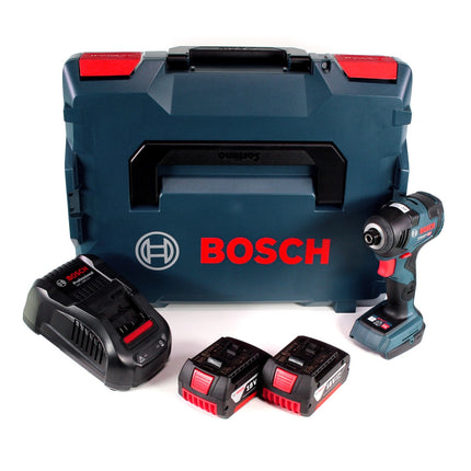 Bosch GDR 18 V-200 C Akku Drehschlagschrauber 18 V 1/4"  in L-Boxx + 2 x 3,0 Ah Akku + Ladegerät - Toolbrothers