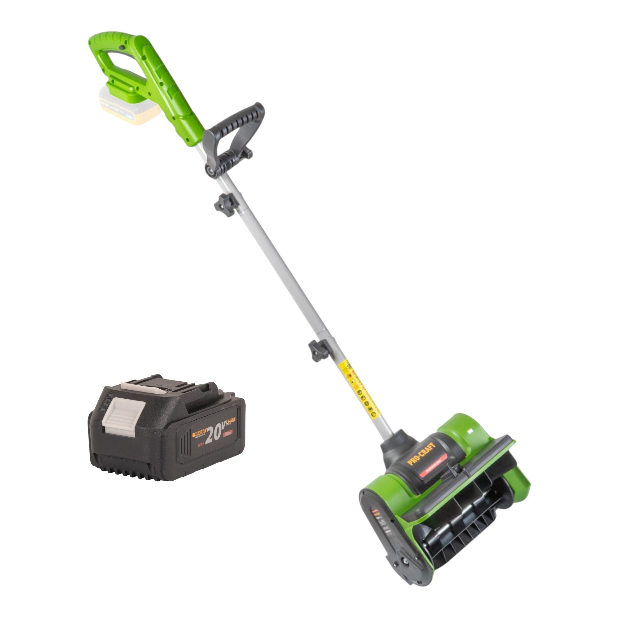 Procraft PSB20bb Akku Schneefraese 20 V 300 mm 1x Akku 4 0 Ah ohne Ladegeraet 0 - toolbrothers