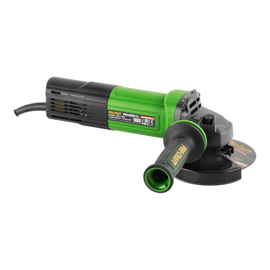 Szlifierka kątowa Procraft PW2400ES 1350 Watt 125 mm