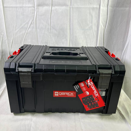 Qbrick System PRO Toolbox 2 0 stapelbar 450 x 334 x 240 mm 19 l IP54 Unvollstaendig 0 - toolbrothers