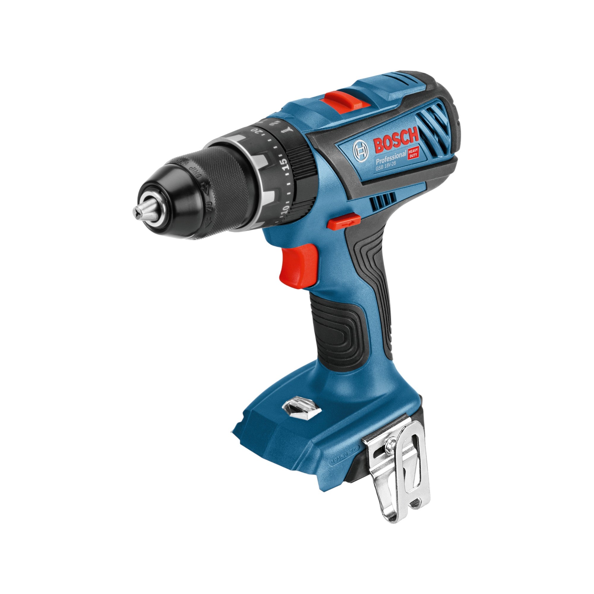 Bosch GSB 18V 28 Professional Akku Schlagbohrschrauber 18 V 63 Nm 2x Akku 2 0 Ah Ladegeraet L Case 2 - toolbrothers