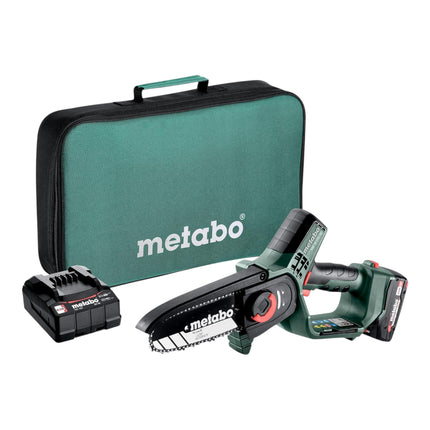 Metabo MS 18 LTX 15 Akku Gehoelzsaege 15 cm 5 m s 600856500 1x Akku 2 0 Ah Ladegeraet Tasche 0 - toolbrothers