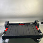 Qbrick System ONE Transport Platform stapelbar 745 x 510 x 180 mm mit Schwenkraedern aus Metall und Bremse Gebraucht 0 - toolbrothers